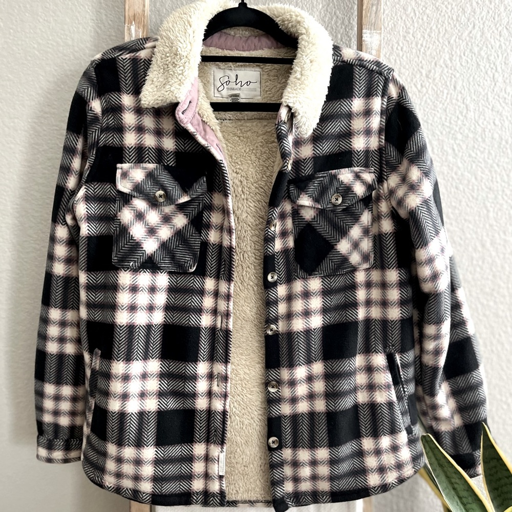 Soho Threads Flannel Jacket